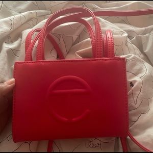 Red Telfar Bag (Small)